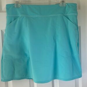 Southwind Apparel Light Blue Golf/Tennis Skort -size L. EUC